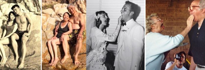 These 15 Married Couples Recreated Their Old Photos To Let You Rebelieve In True Love Tomatoheart.com 16
