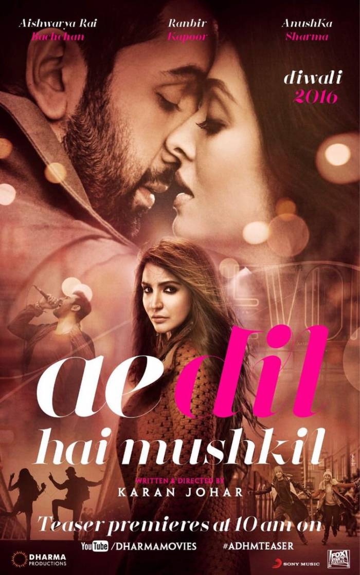 This Is Why Karan Johar's Ae Dil hai Mushkil Can Be The Biggest Movie of Year 2016 Tomatoheart.com 2