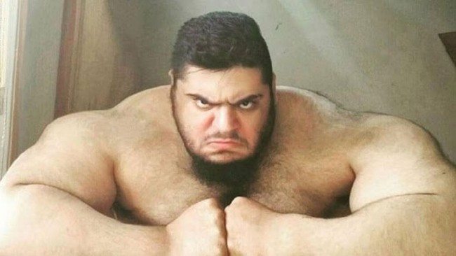 Sajad Gharibi - The Only Real Man Who Can Literally Challenge The Hulk ( He Is called The Persian Hulk ) Tomatoheart.com 1