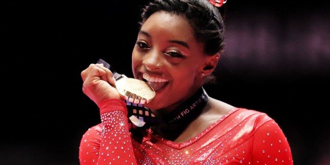 Simone Biles, the 19yr Old Girl with Drug-Addict Mother & Abandoned by Father, Becomes Best Athlete in the World Tomatoheart.com 9