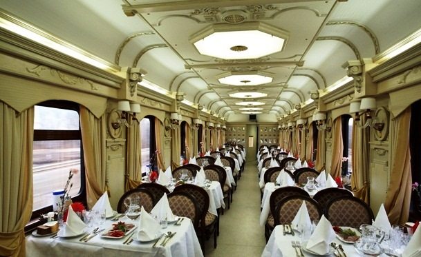 luxurious trains