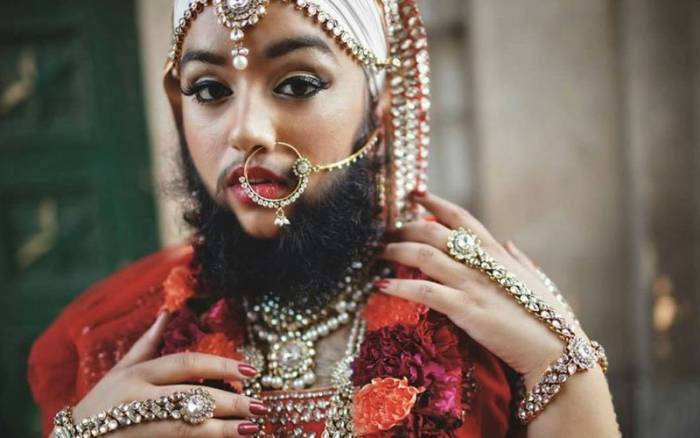 fashion accessories HARNAAM KAUR Tomatoheart 5 All About Harnaam Kaur, the Guinness World Record Holder for Youngest Woman with a Beard Tomatoheart 2