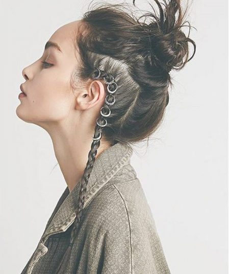 Hair Piercing: The Coolest, Weirdest yet the Prettiest Hair Trend to Follow Tomatoheart.com 3