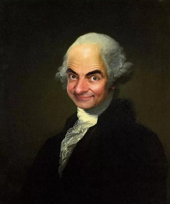 Mr. Bean as George Washington