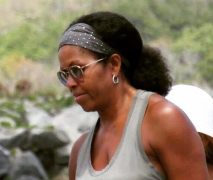 Michelle Obama Is Rocking Her Natural Hair 
